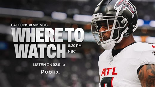 Where to watch Atlanta Falcons at Minnesota Vikings