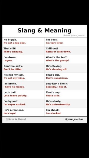 Use These Slang Words & Sound Like