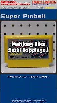Super Pinball #372 Japanese NES Restoration