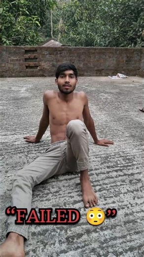 One Hand Push-Up | Day 1 – FAILED ❌ #shorts#onehandpushup#onehandpushupchallenge#pushupchallenge