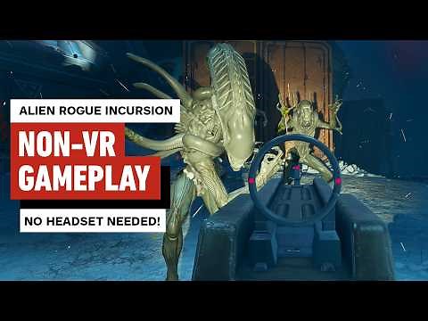 Alien Rogue Incursion Gameplay: Non-VR VR Game