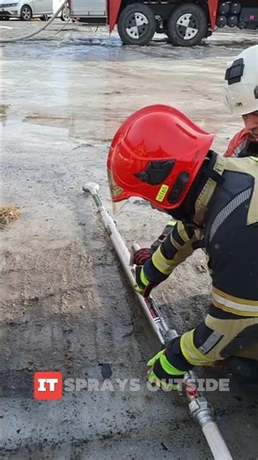 This device quickly starves fire and stops it fast