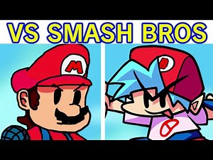 Friday Night Funkin' - VS Super Smash Bros FULL WEEK + Cutscenes (FNF Mod/Hard) (Smash Bros x FNF)