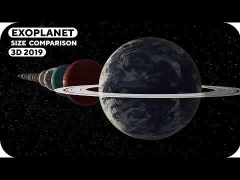 Exoplanet Size Comparison | 3D 🎨