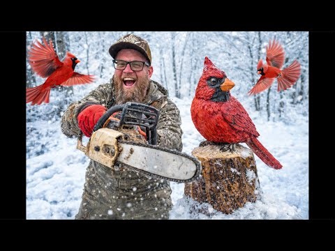 Making My Best-Selling Chainsaw Carvings in BULK (So Satisfying)