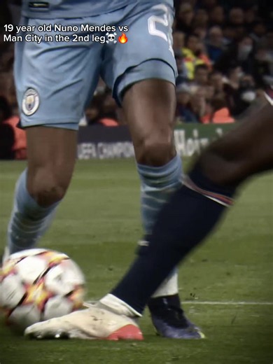 Lost the game after coming off injured #theartofdefending #nunomendes #psg #mancity #football || psg vs Man City || Nuno Mendes vs Man City || 19 year old Nuno Mendes || psg 21/22 || Nuno Mendes 21/22 || Nuno Mendes vs Mahrez ||