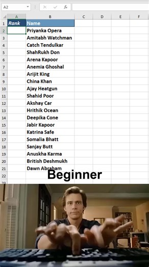 Superscript in excel 😱 #excel #office #spreadsheet | Time to Office