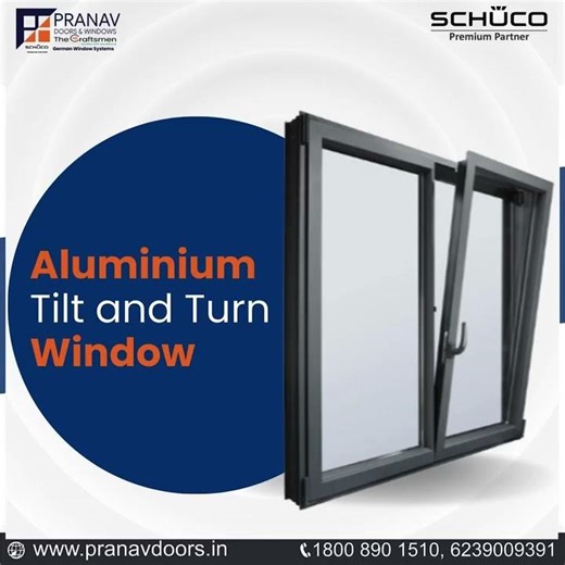 Why Aluminium Tilt & Turn Windows Are the Future of Modern Homes