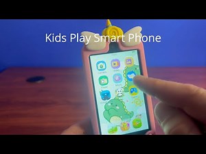 Demo of the features and apps of this fun play Kids Smart Phone from Amazon *PRODUCT REVIEW*