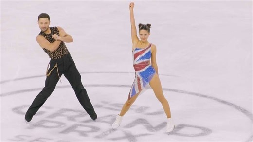Great Britain's Fear and Gibson take early lead after rhythm dance program in France