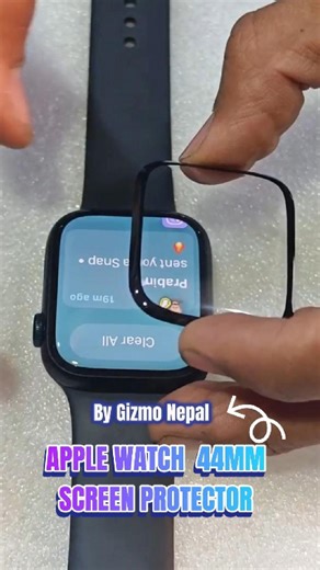 Part 411 | Apple Watch 44mm Screen Protector (PMMA) #gizmonepal #applewatch #applewatchaccessories