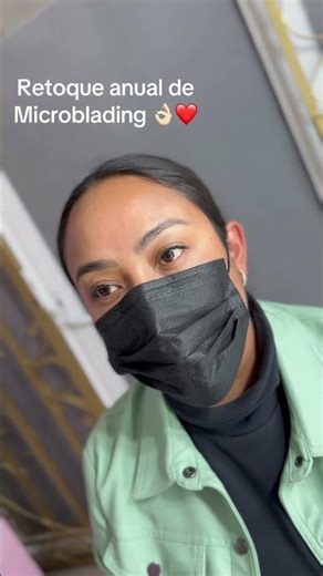 Retoque anual de Microblading 👌🏻❤️