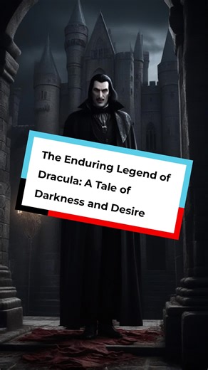Explore the hypnotic tale of Dracula—a figure of fear, obsession, and eternal life. Discover how this iconic character reflects our deepest fears and desires. What does his legend say about living forever? #Dracula #Legend #Gothic #Vampire #BramStoker #Folklore #tales #myths #legends #fyp #transylvania