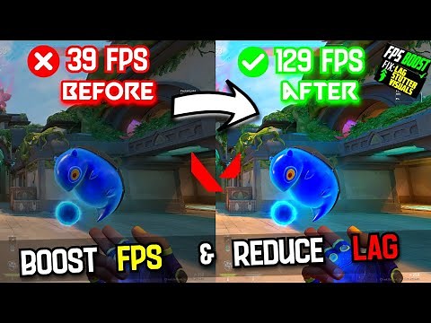 ➢Valorant Lag FIX | After UPDATE | Fix FPS Drops in Valorant Ep 6 ACT 3 | Low end pc | 2023