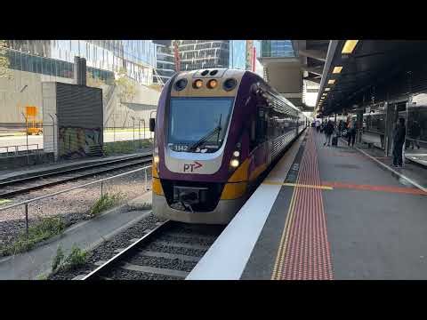V/Line VL42 Departing Southern Cross Station to Traralgon