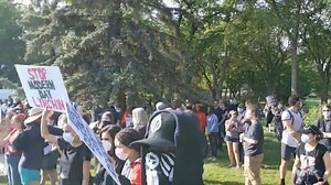 7.2K views · 149 reactions | Here are some sights and sounds as Edmontonians gather to protest against racism at the Alberta Legislature Friday night. | CityNews Edmonton | Facebook