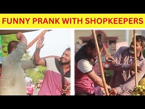"Shopkeeper Showdown: Prank Wars with Paindu Pranks! 😂🛒"