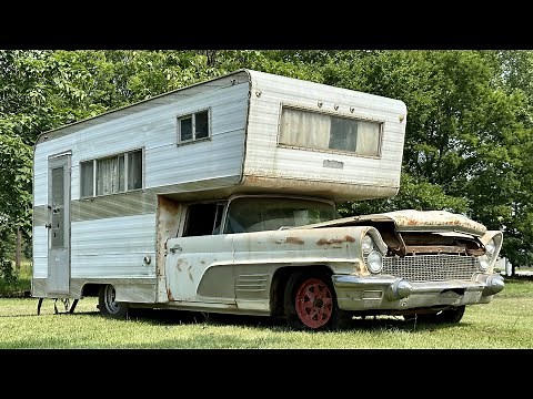 Will It Run After 50 Years?! | RARE Abandoned Motorhome | 1960 Lincoln Continental Camper | RESTORED