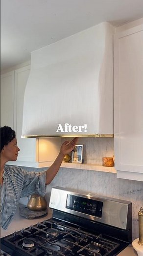 Before and After DIY Vent Hood Transformation!