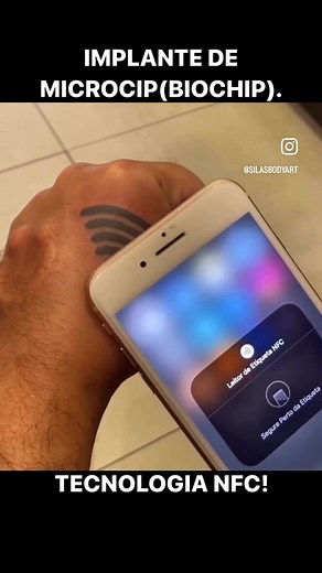 BIOCHIP NFC IMPLANTE! Tecnologia NFC implantado no corpo para utilização em dispositivos de segurança ou de armazenamento de informações, aplicação feita por SILAS BODY ART, veja matéria completa na AMAZON PRIME série HACKERS. #biochip #biochips #nfc #implants #piercer #piercersoftiktok #pierced