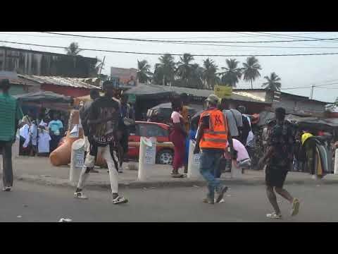 COTE D'IVOIRE(IVORY COAST): ADJAME MARKET IN ABIDJAN.
