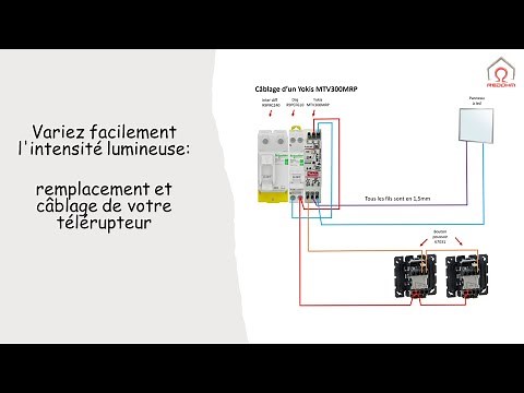 Variez facilement l'intensité lumineuse avec Yokis : remplacement et câblage de votre télérupteur