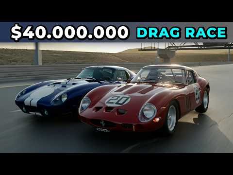 Gran Turismo 7 Drag Race: 250 GTO vs. Shelby Cobra Daytona