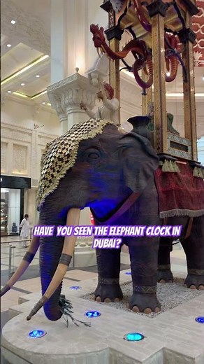 Amazing to see Ismail Al - Jazari’s Elephant clock ! #engineering #clock #elephant #history #ad