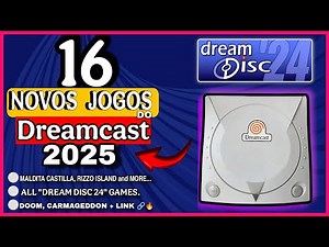 16 new Sega Dreamcast games in 2025 | Dreamdisc 24 game jam