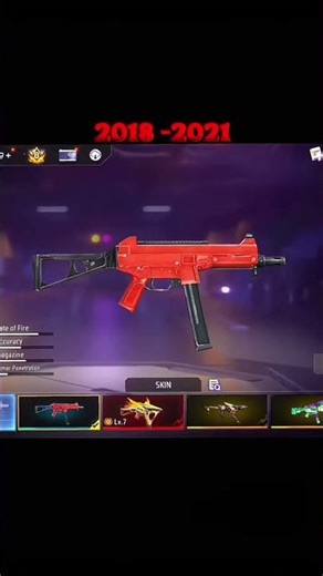 OLD GUN ☠️ VS NEW GUN 🤯 IN FREE FIRE 🔥🤯 #freefire #shorts