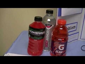 Electrolyte Challenge Science Fair Project