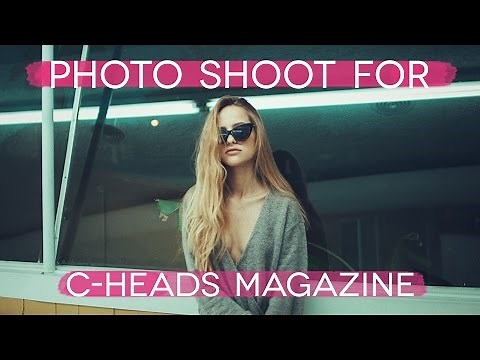 Photo Shoot for C-Heads Magazine with Valentina Bilbao // Using 35mm and Medium Format | Liz Strupat