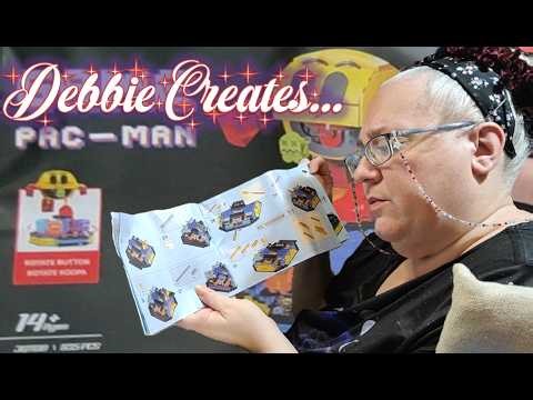 Pac-Man & Ghosts Display Building Blocks - Create Build and Review