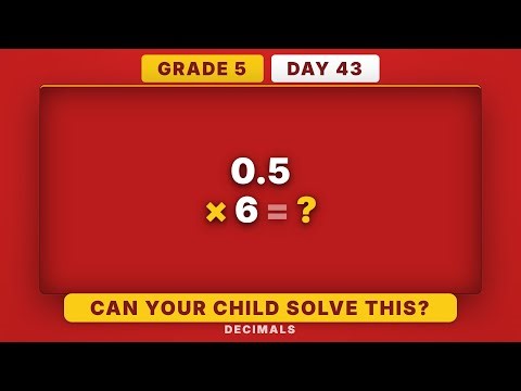 Adding Decimals Mastery | Grade 5 Daily Math Challenge (Day 43/365)
