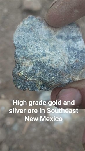 prospecting high-grade gold and silver ore with my oldest son #galena #gold #silver #prospecting
