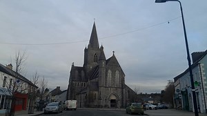 St. Brigid's Church ⛪️ is a Roman Catholic Church located in the town of Clara in County Offaly. The foundation stone was laid in 1874. It was dedicated to St. Brigid on 14th October 1883. The tower and spire were between 1929 and 1931. This church was designed by John Joseph O'Callaghan and the building contractor was Molloy of Tullamore. The Glazing & tiling in this church is the work of Sibthrope & Son. The spire was designed by Ralph Henry Byrne. It is one of two churches in Clara and Horsel