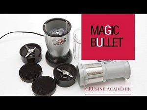 La démonstration du petit blender Magic bullet à emporter en voyage