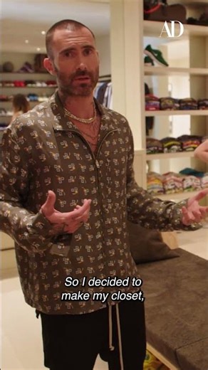 Adam Levine's Closet Was Inspired By Kanye West