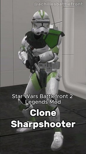 Clone Units - Star Wars Battlefront 2 Legends Mod #starwars #battlefront2 #shorts