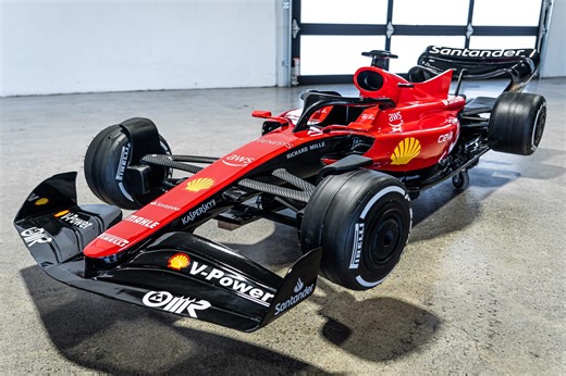 No Reserve: Half-Scale Ferrari F1-75 Display Model