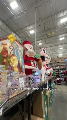 Lowe’s Christmas decor clearance 50 percent off right now