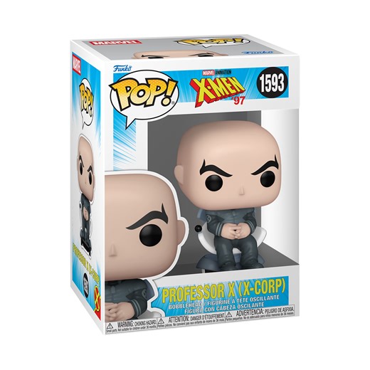 X Men 97 Funko POP! Professor Charles Xavier X Corp Vinyl Figure | Zavvi UK