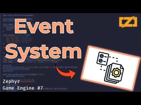 Event System // Zig Game Engine Series