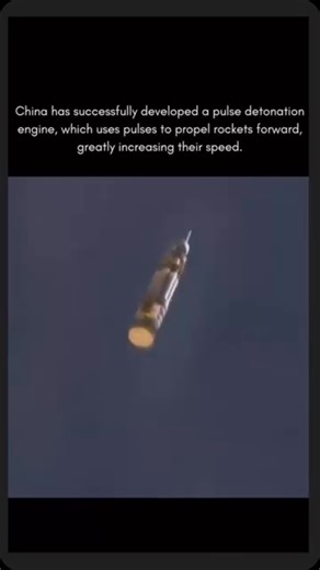 Technology on Instagram: "China has successfully developed a pulse detonation engine, a cutting-edge propulsion technology that uses rapid pulses to boost rocket speed dramatically. This breakthrough could revolutionize space travel by making rockets faster and more efficient. . . . #rocket #technology #space #pulse #speed #energy #power #china #nasa #spacex #isro #innovation#ai #technology #artificialintelligence #machinelearning #innovation #robotics #tech"