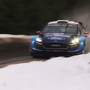Before we look ahead to Rally México ☀️ let's take one last look back at the high-speed stages of Rally Sweden ❄️ #WRC #FordPerformance | M-Sport