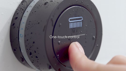 Transform your shower experience with the KOHLER LuxStone shower, featuring our: ⭐ High-quality, crushed stone shower walls ⭐ Grout-free engineering for easy cleaning ⭐ Professional design and installation services ⭐ Complementary fixtures and accessories Request a free quote for a KOHLER LuxStone shower today! | KOHLER