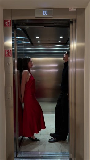 POV: you meet in the elevator | elevator