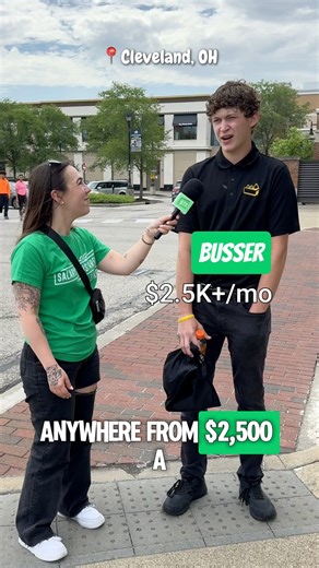 281K views · 1K reactions | How much do people make in Cleveland, OH?#salarytransparentstreet #salarytransparency #paytransparency #seniormanager #busser #urbanfarmer #urbanfarming #constructionmanagement | Salary Transparent Street | Facebook