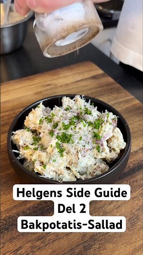 Helgens Side Guide - Bakpotatis-sallad🤤