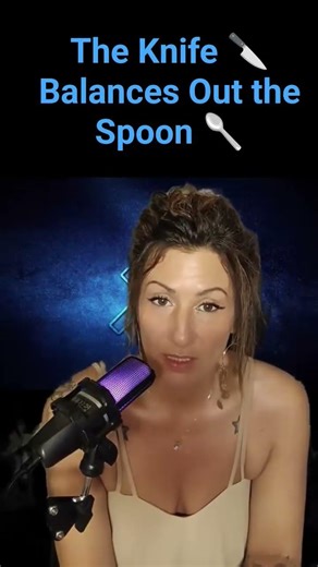 The Knife Balamces the Spoon #sagittarius #fullmoon #tarot #divinationbydawn
